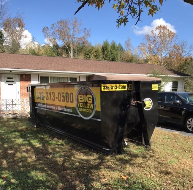Dumpster Rental Customer Photos Trinity, NC